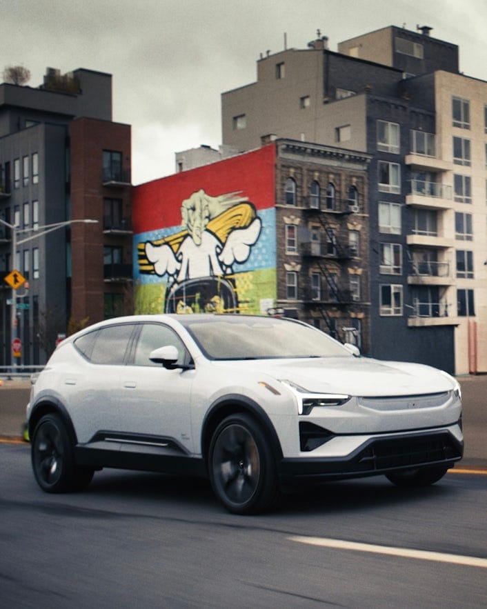 Polestar 3 in New York City.